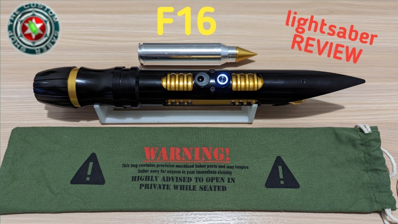 F16 Lightsaber Review from TCSS