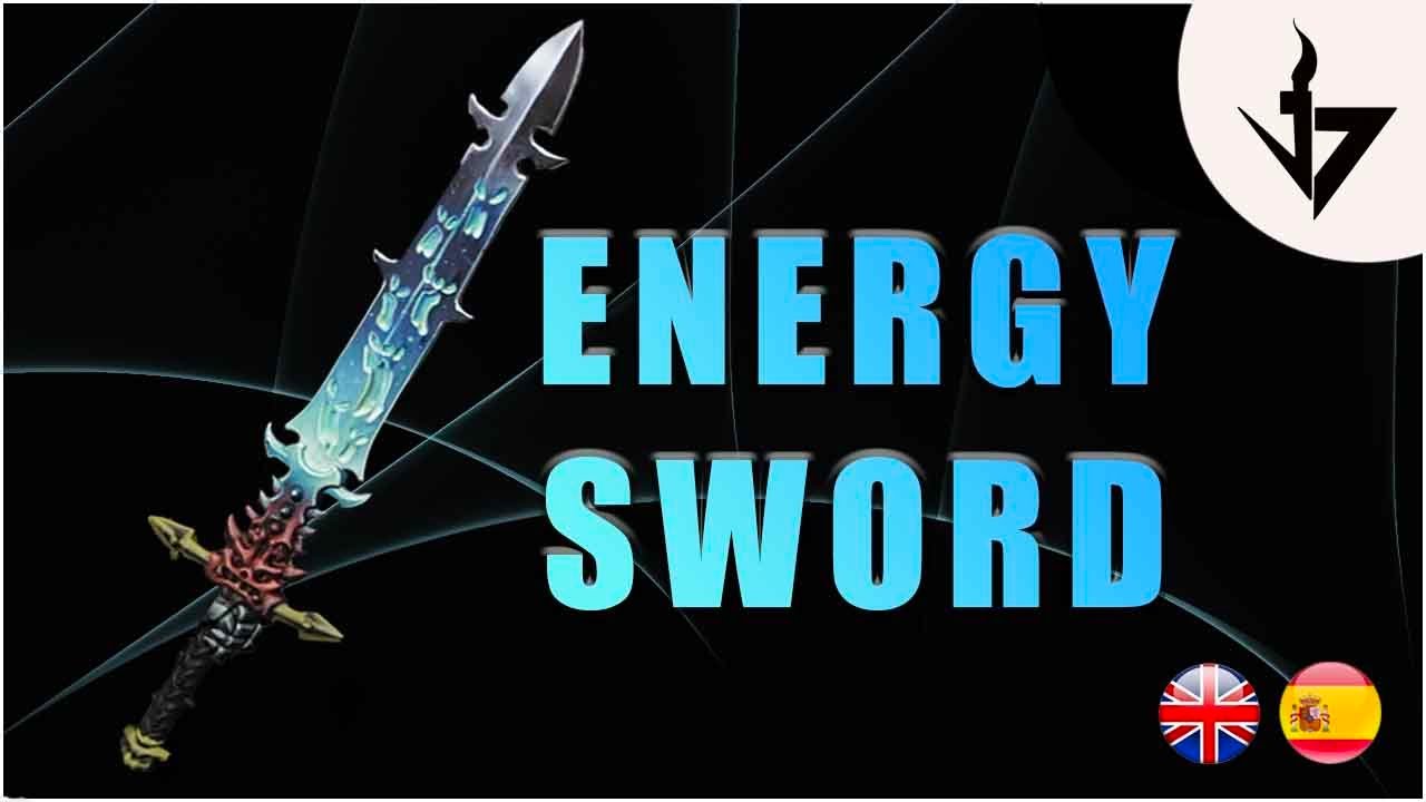 How to paint ENERGY SWORD 🗡/ Cómo pintar una ESPADA efecto ENERGÍA 🗡