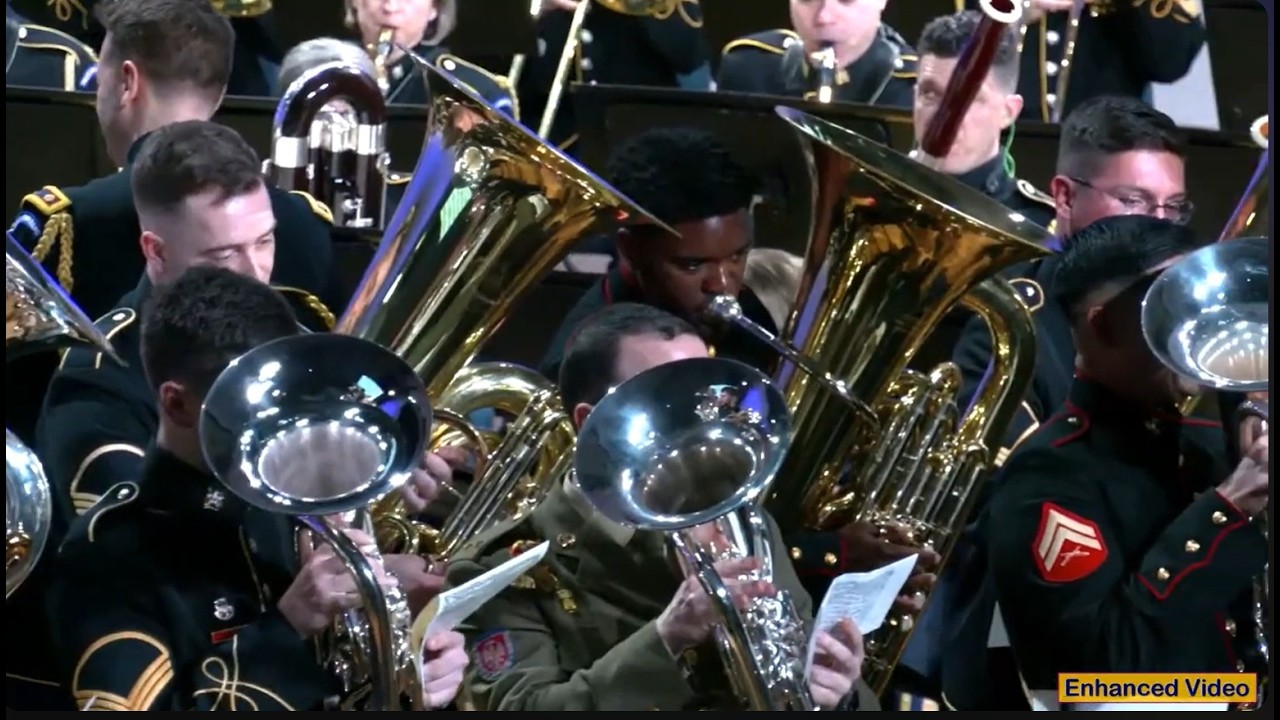 Massed Tubas and Euphoniums: 
