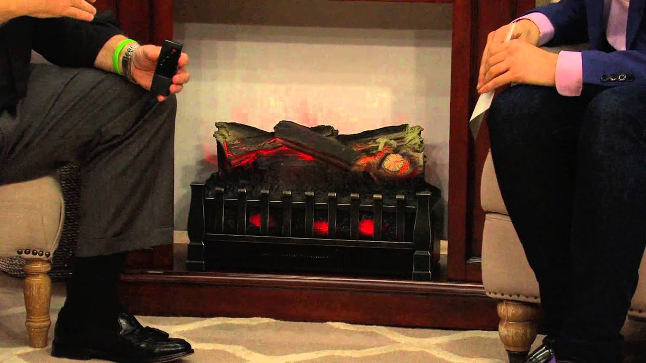Duraflame Portable Electric Log Set Heater with Alberti Popaj