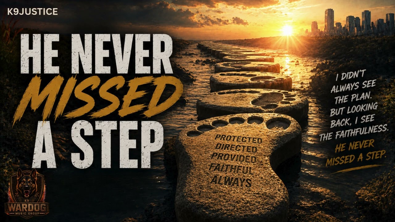 HE NEVER MISSED A STEP | Faith Over Fear Anthem | Official Audio | WarDog Music Group