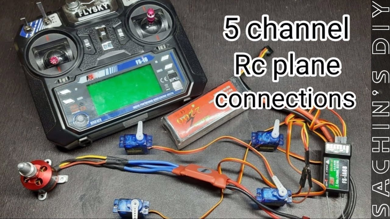 How to setup RC plane connections (beginners must watch) ||Sachin's DIY