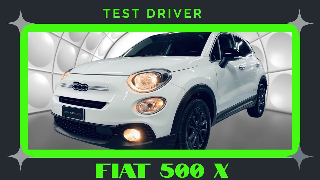 Fiat 500X 1.3 mjet Club 95cv Test Driver @ItaliaAutoUsate-TestDriver