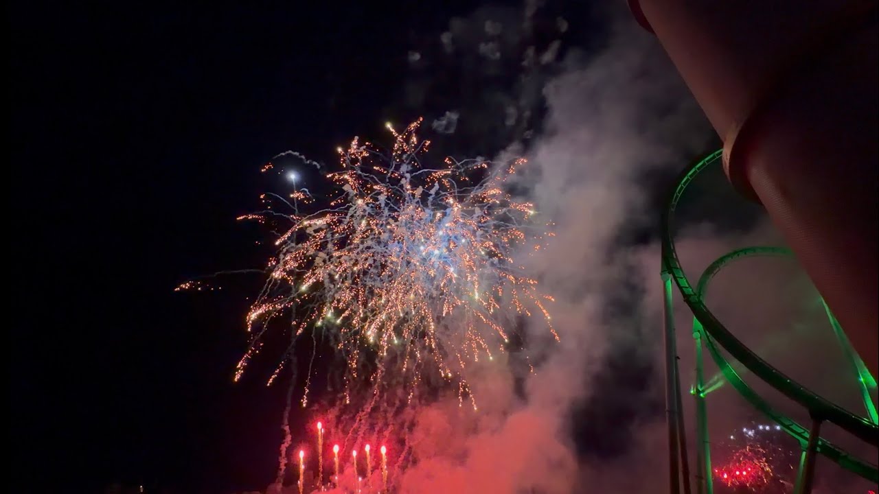 New Year Fireworks 2026 at Universal’s Islands of Adventure Orlando #newyears2026 #universalstudios 