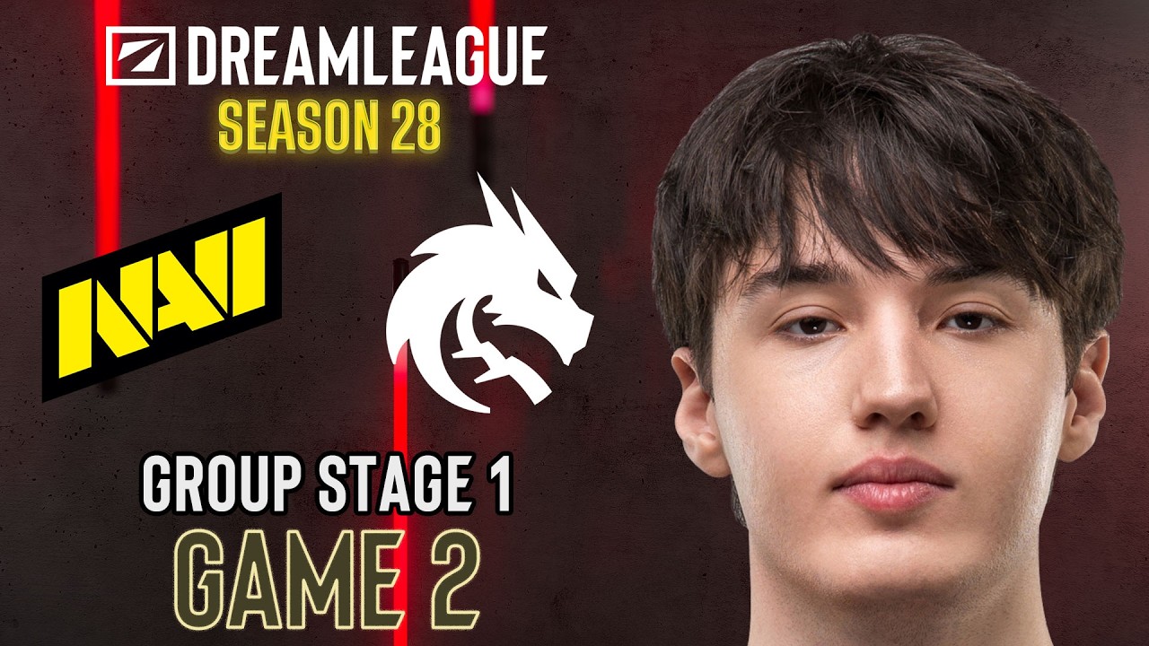 [FULL MATCH]  Navi vs Spirit  | Game 2 | Group Stage 1 | DreamLeague SS 28