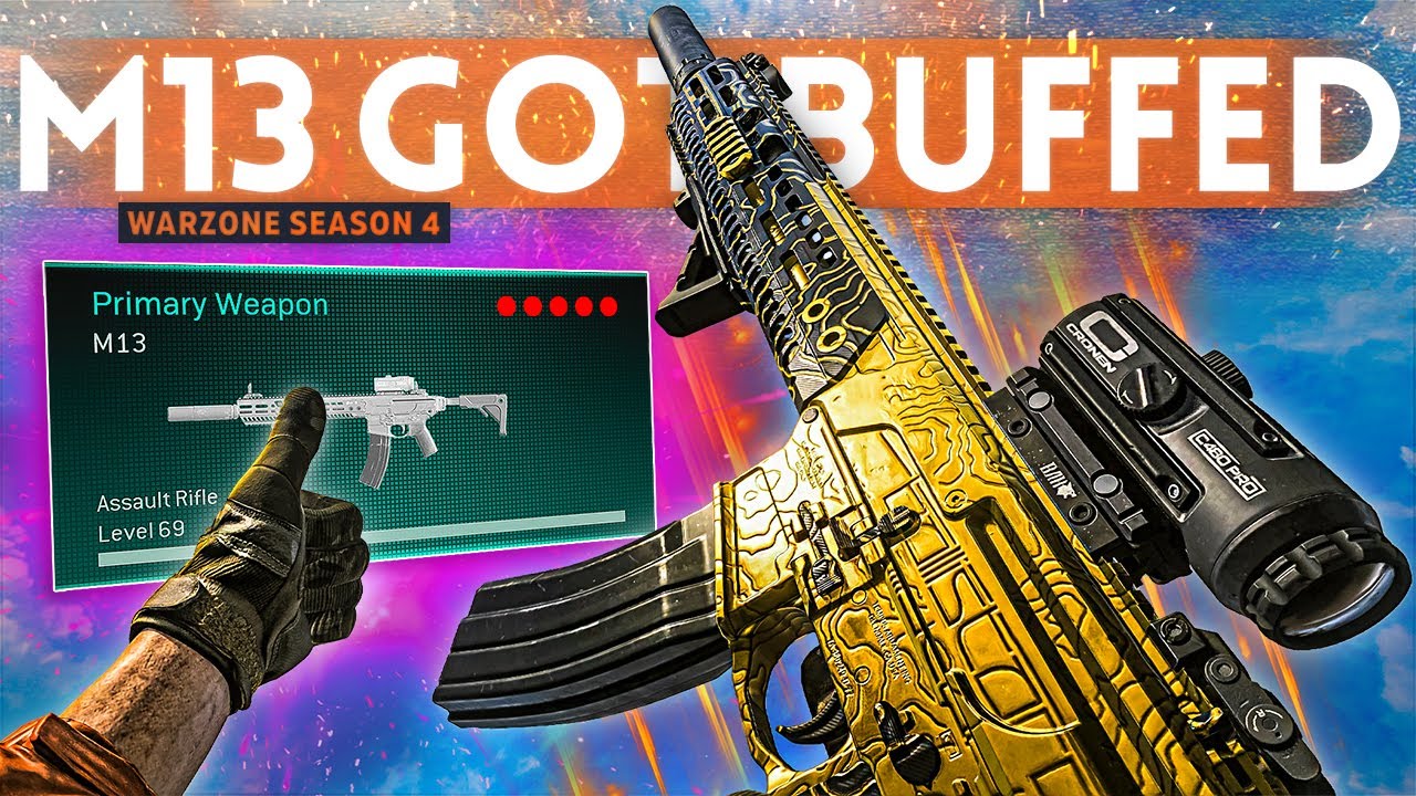 They FINALLY Buffed the M13 Class Setup in Warzone and it's BEAUTIFUL!
