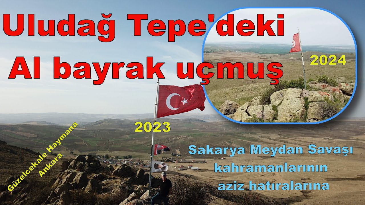Sakarya Meydan Savaşı. Uludağ Tepe ( Ουλού Νταγ) (Κάλε Γκρότο) (10.05.2024)