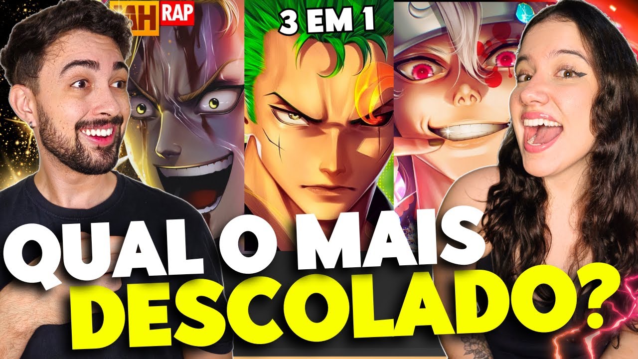 ZORO + UZUI + DRAKEN / MHRAP 3 em 1 React