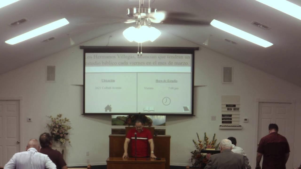 Iglesia de Cristo MissionTx Live Stream
