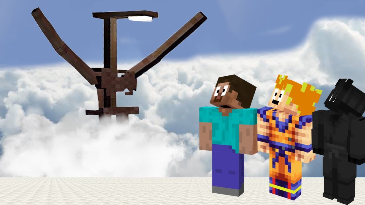 LIGHT HEAD DOSTAŁ SIĘ DO NASZEGO NIEBA w Minecraft i STAŁO SIĘ TO...