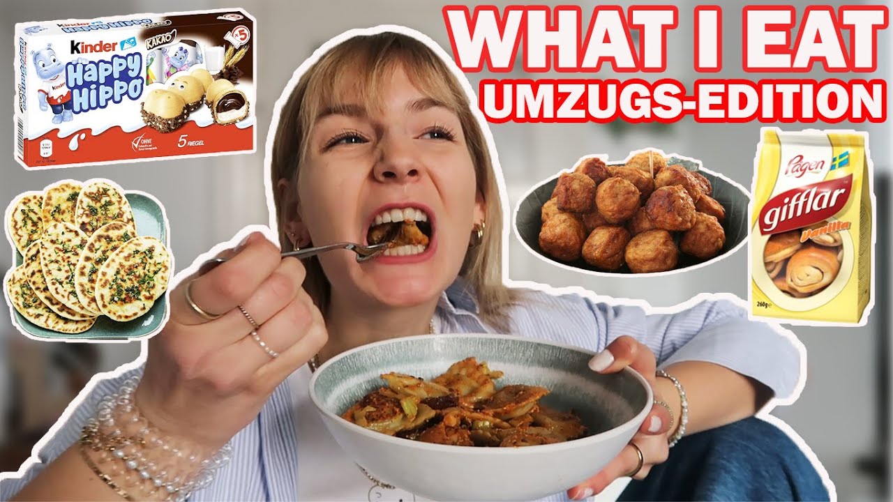 Was ich esse während unserem UMZUG ( sehr realistisch 👀)