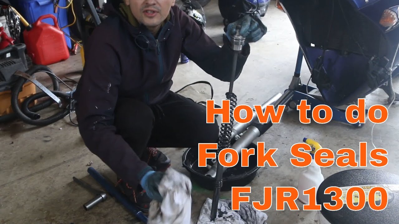 Fork Seal replacement on a yamaha FJR1300