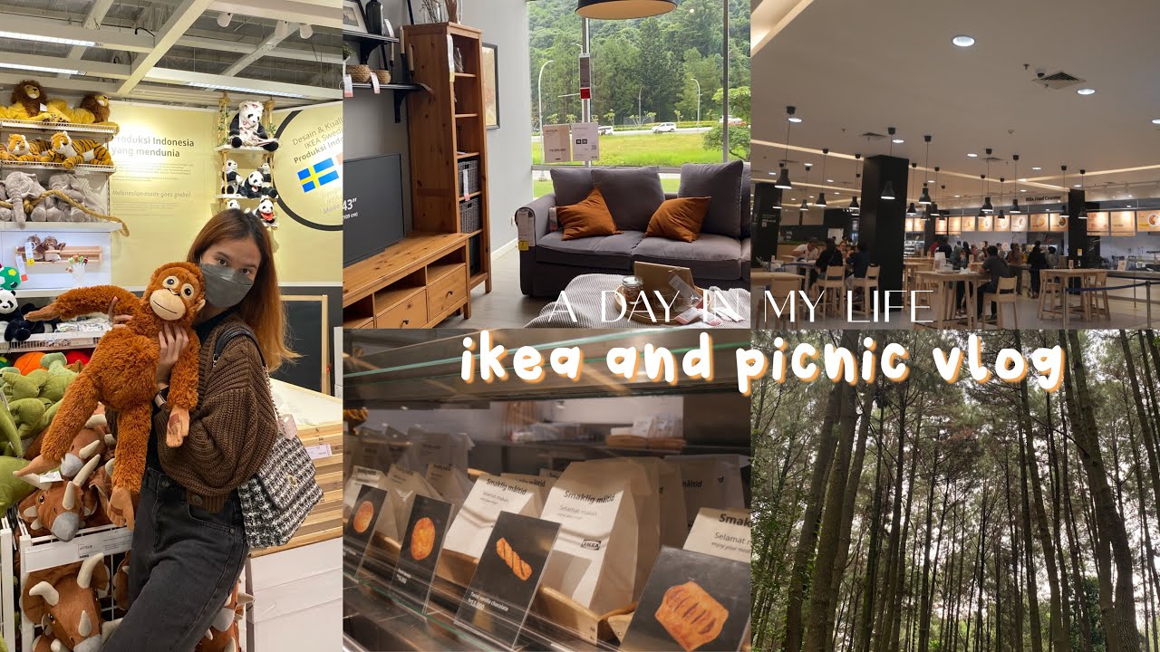 A Day In My Life : Having a Family Picnic and Strolling at Ikea | Indonesia