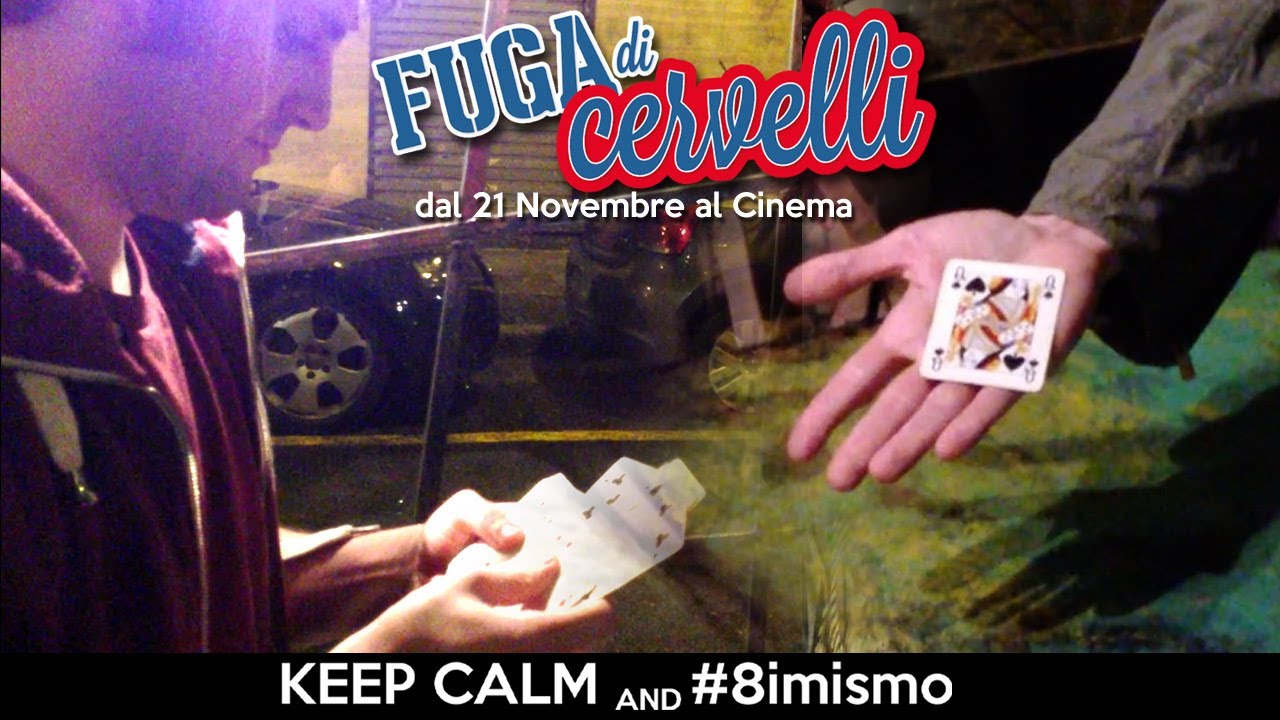 Fuga di Cervelli - Backstage - Frank Matano, un mago!