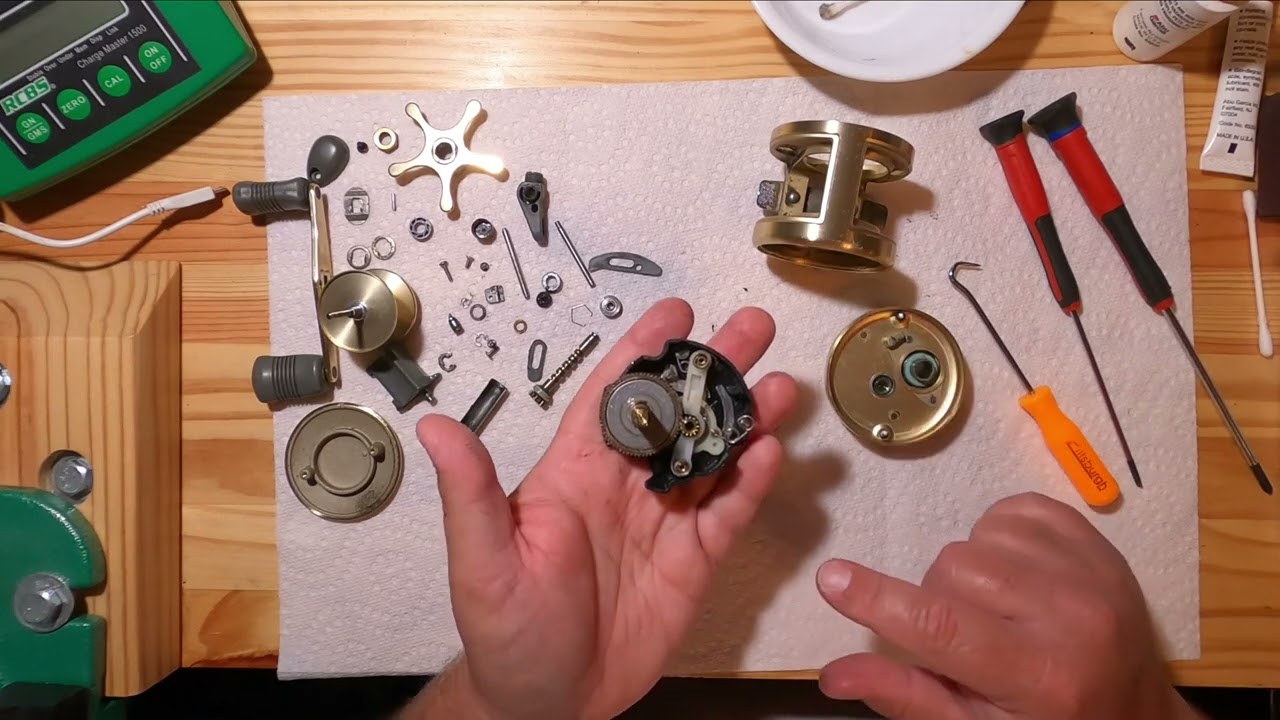 Shimano Calcutta 250 Disassembly #reelmaintenance #shimano