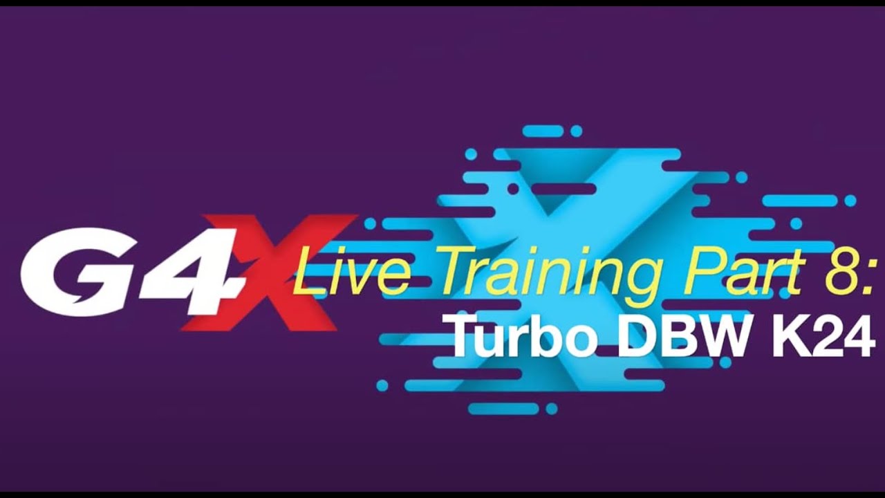 Link G4x Live Training Part 8: Turbo DBW K24 Honda Civic | Evans Performance Academy
