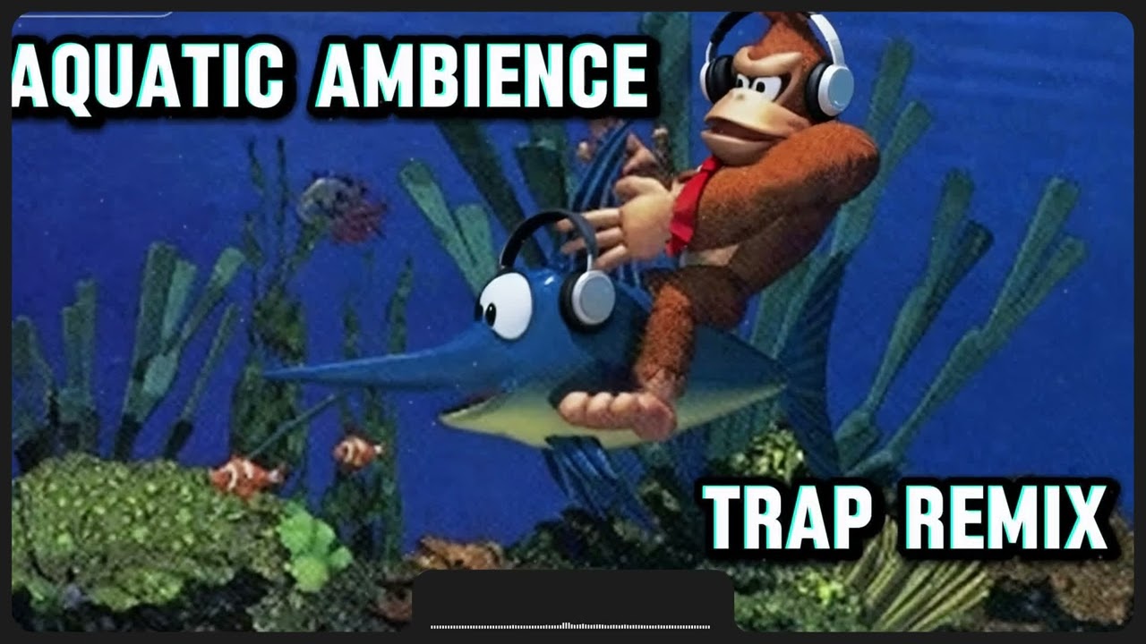 What If Aquatic Ambience Had Trap Drums? | Donkey Kong Country Remix