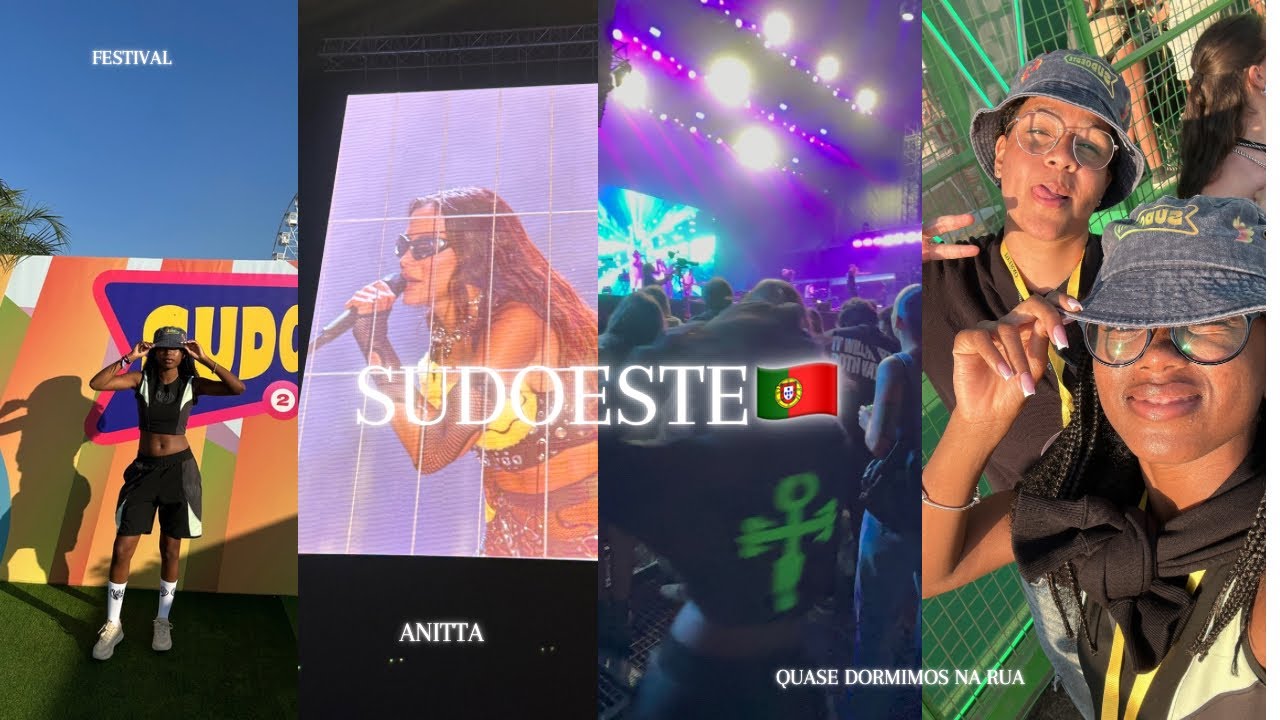 QUASE DORMIMOS NA RUA PARA VER A ANITTA (Festival Sudoeste 2024)