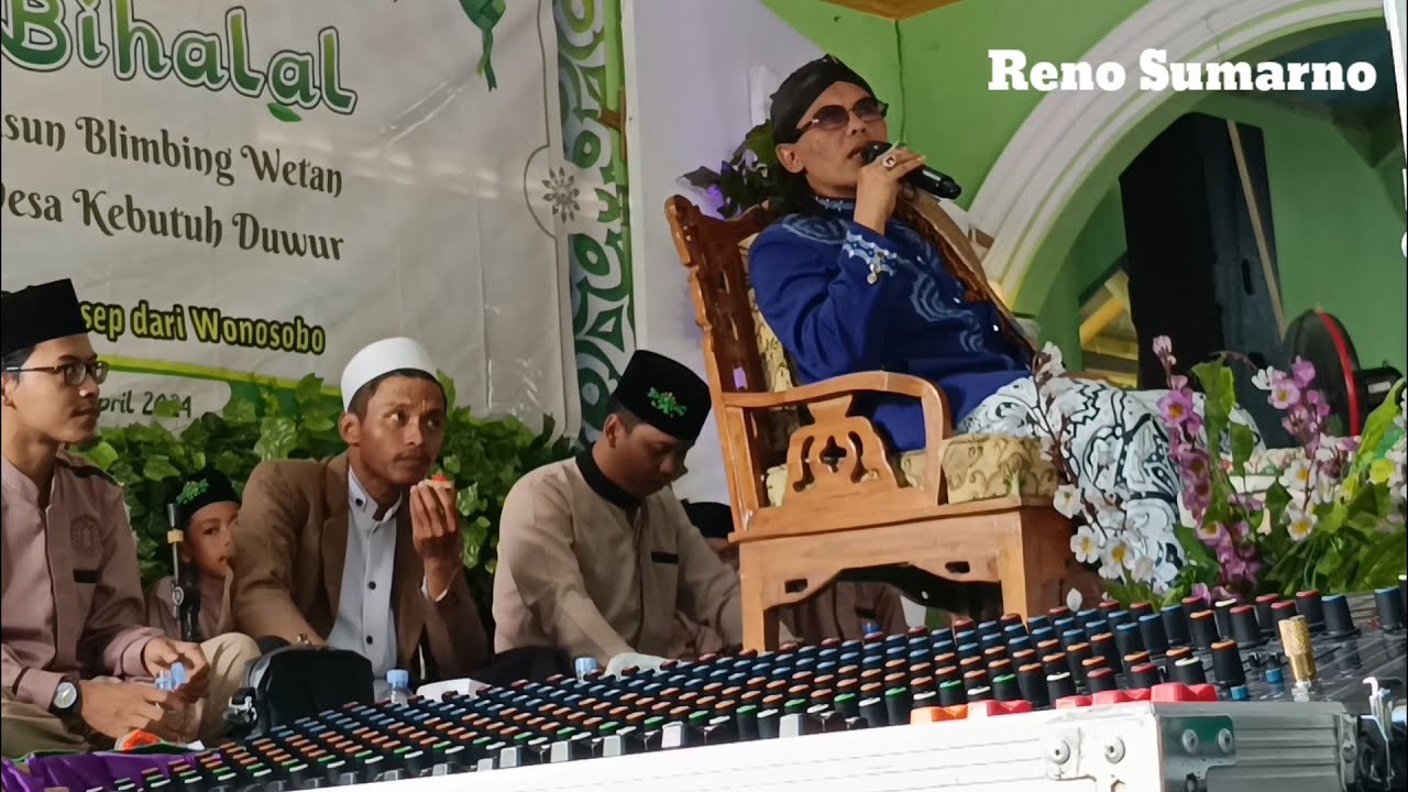 Kiyai Haji Saifudin Al Asep Wonosobo, Halal bihalal 1445H Pemuda Blimbing