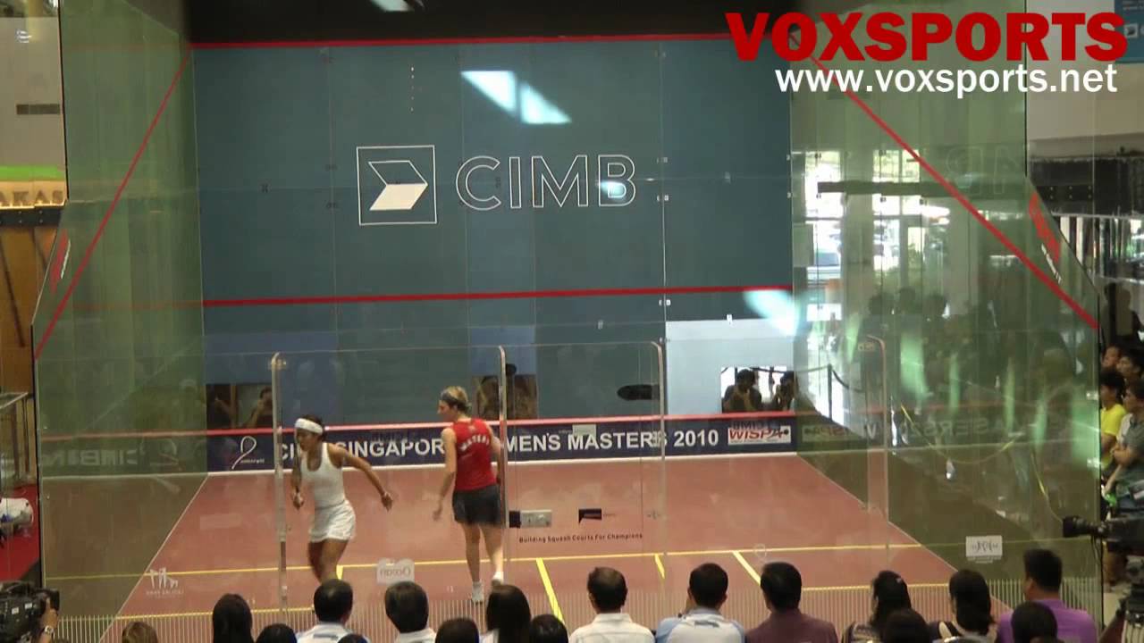 CIMB Squash Finals 2 : Nicol David vs Alison Waters