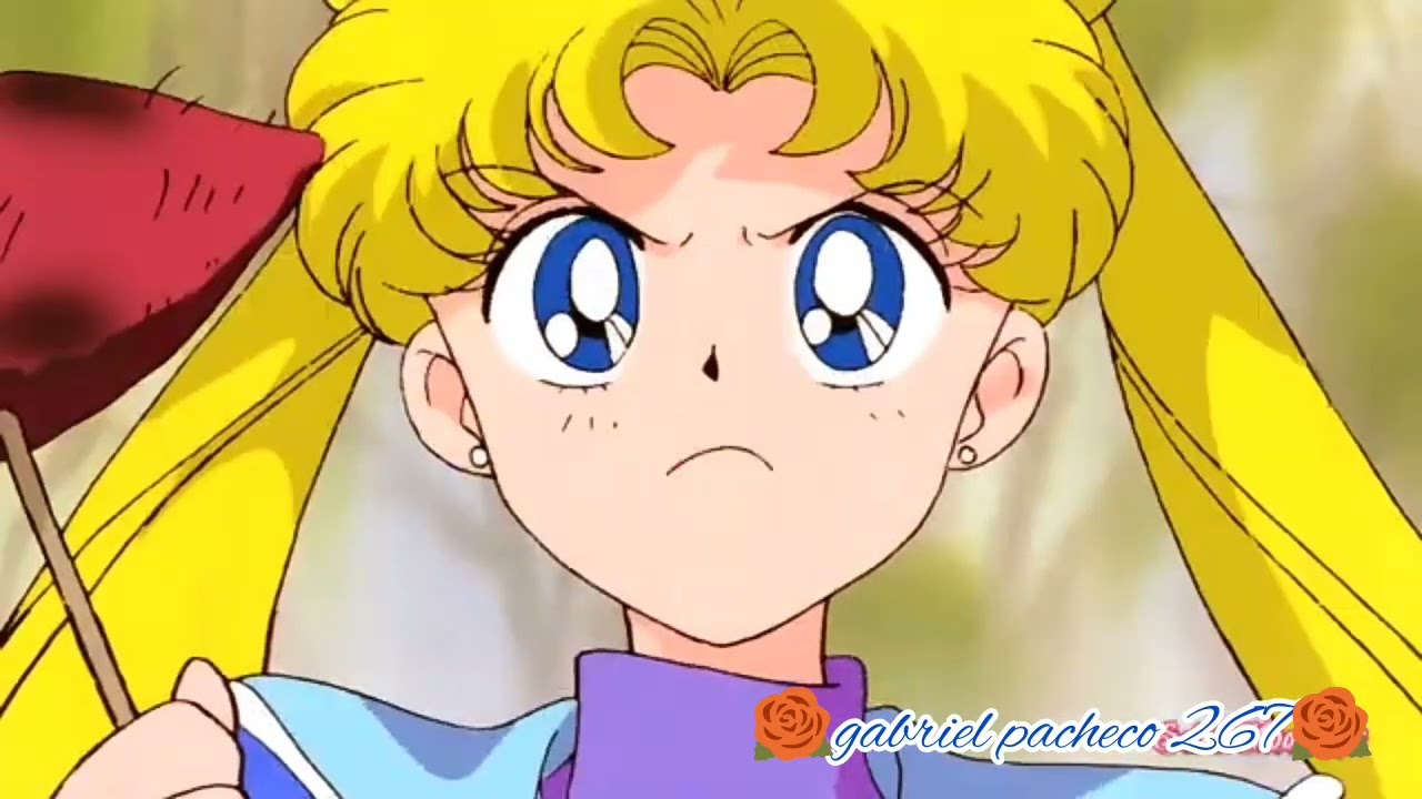 Serena Se Quema La Lengua Con La Comida // Sailor Moon