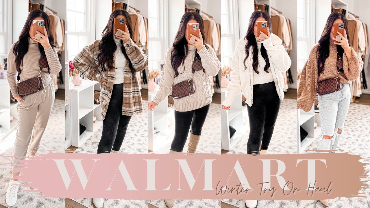 Walmart Winter Try On Haul | Cozy Winter Essentials