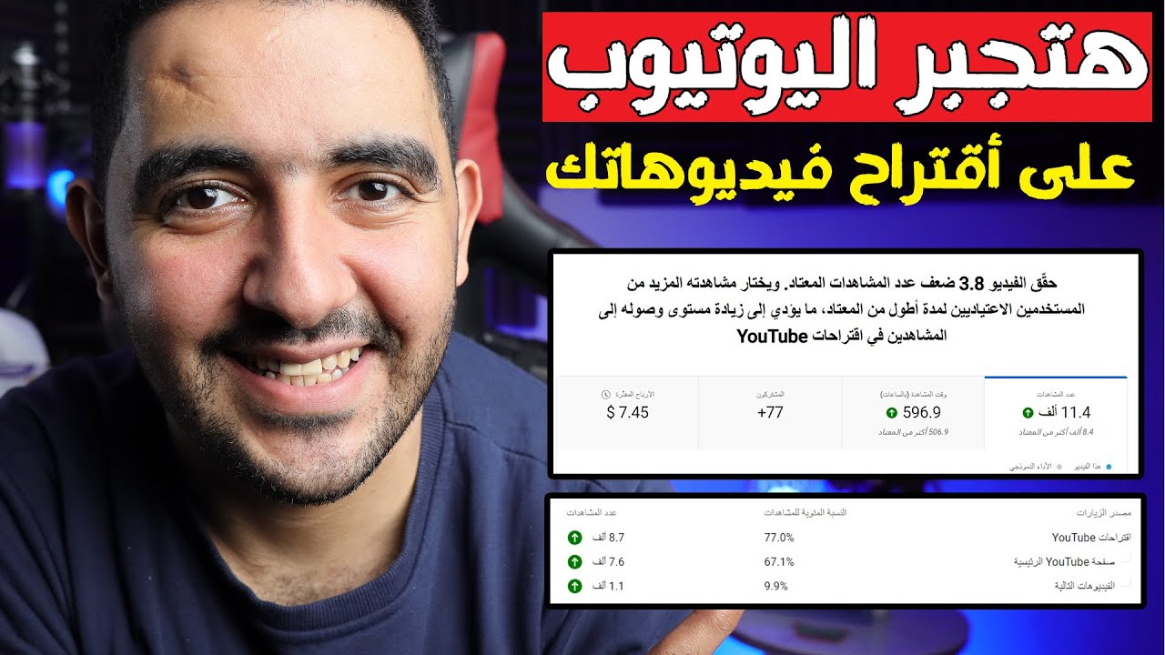 هكذا تجبر اليوتيوب على اقتراح فيديوهاتك فى المكان المناسب