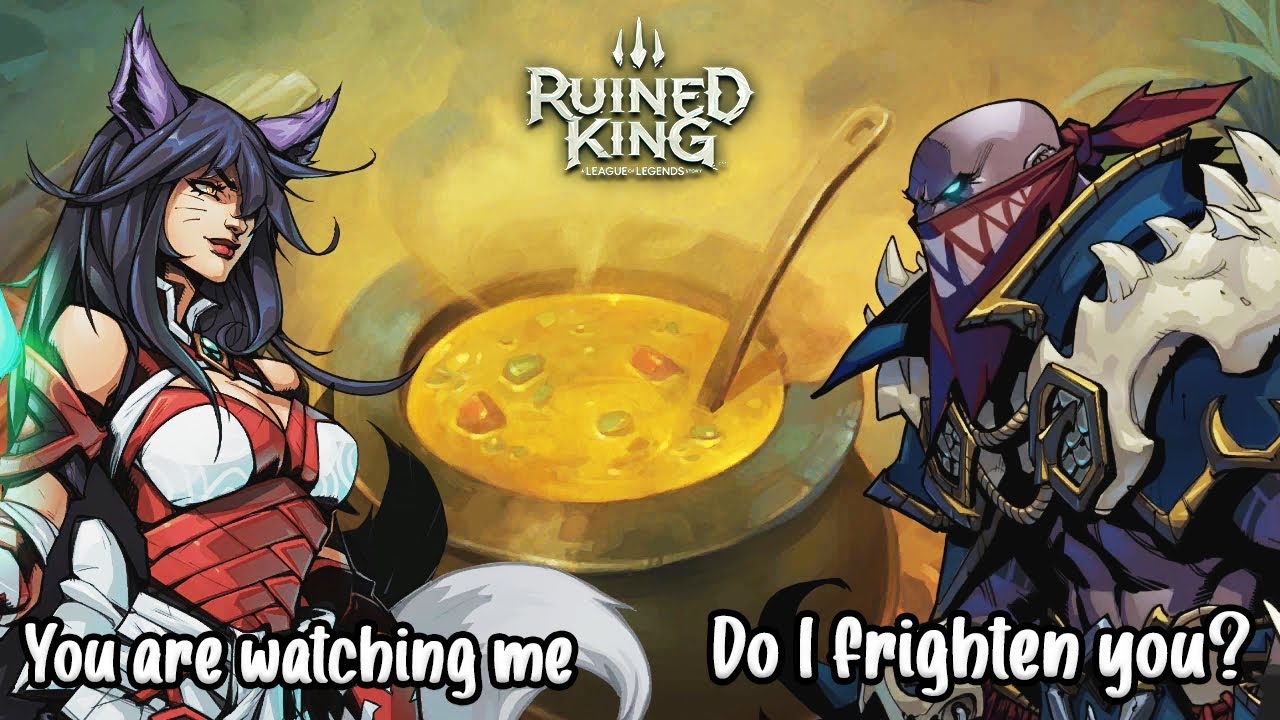 If that's your goal, you'll have to try harder - Ahri and Pyke conversation - Ruined King