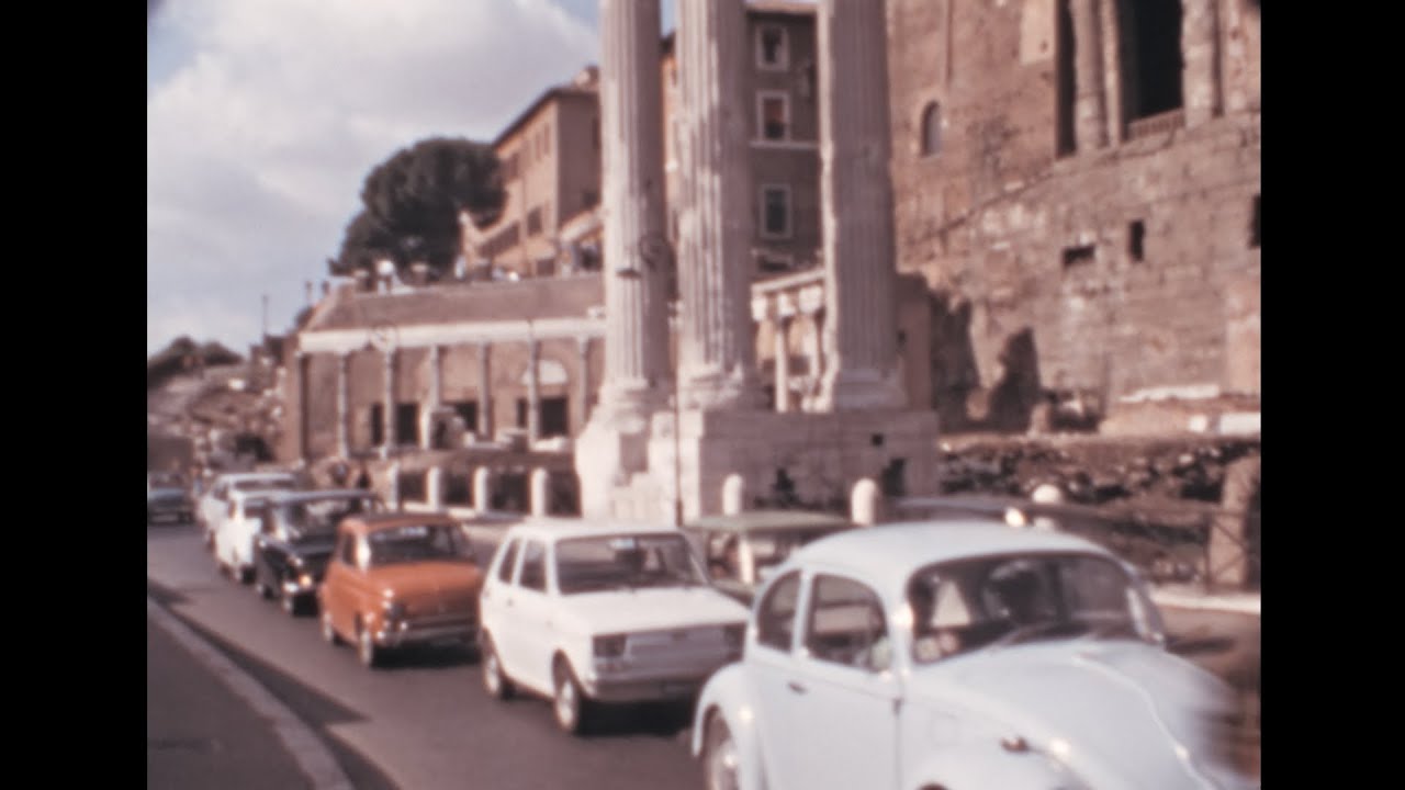Rome 1974 archive footage