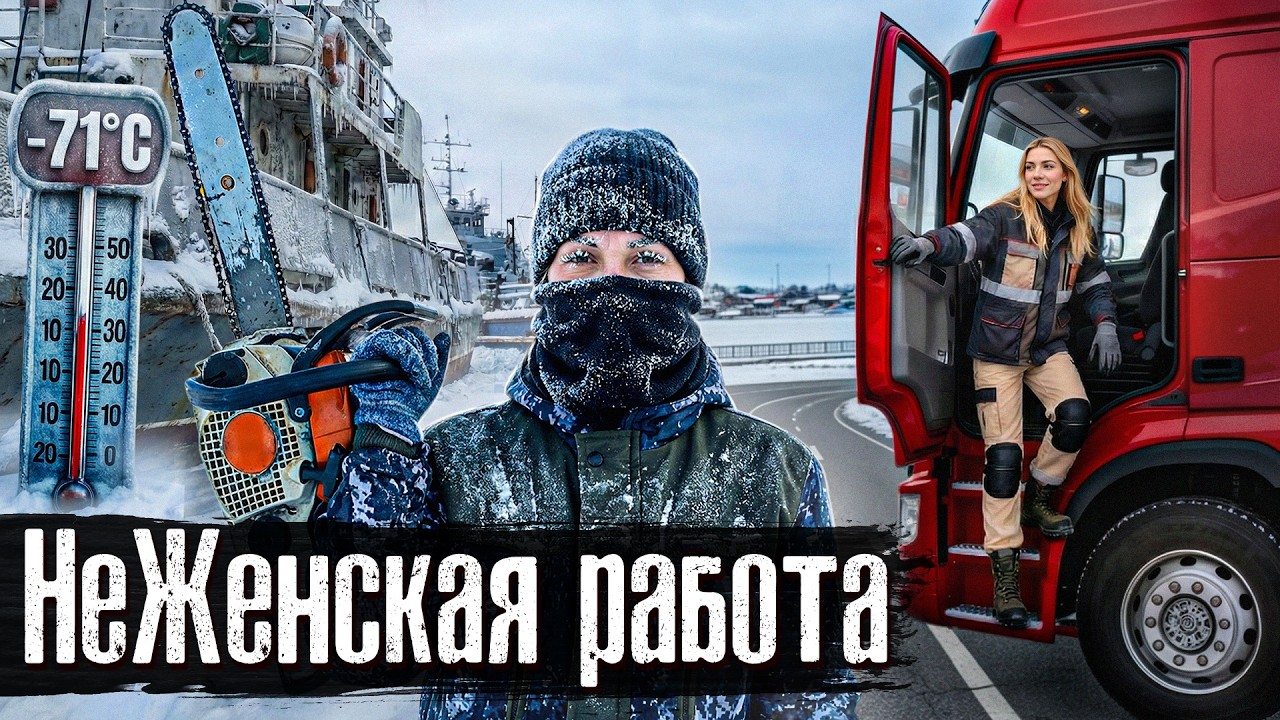Железные леди: женщины в «мужских» профессиях / Адская работа в суровых условиях
