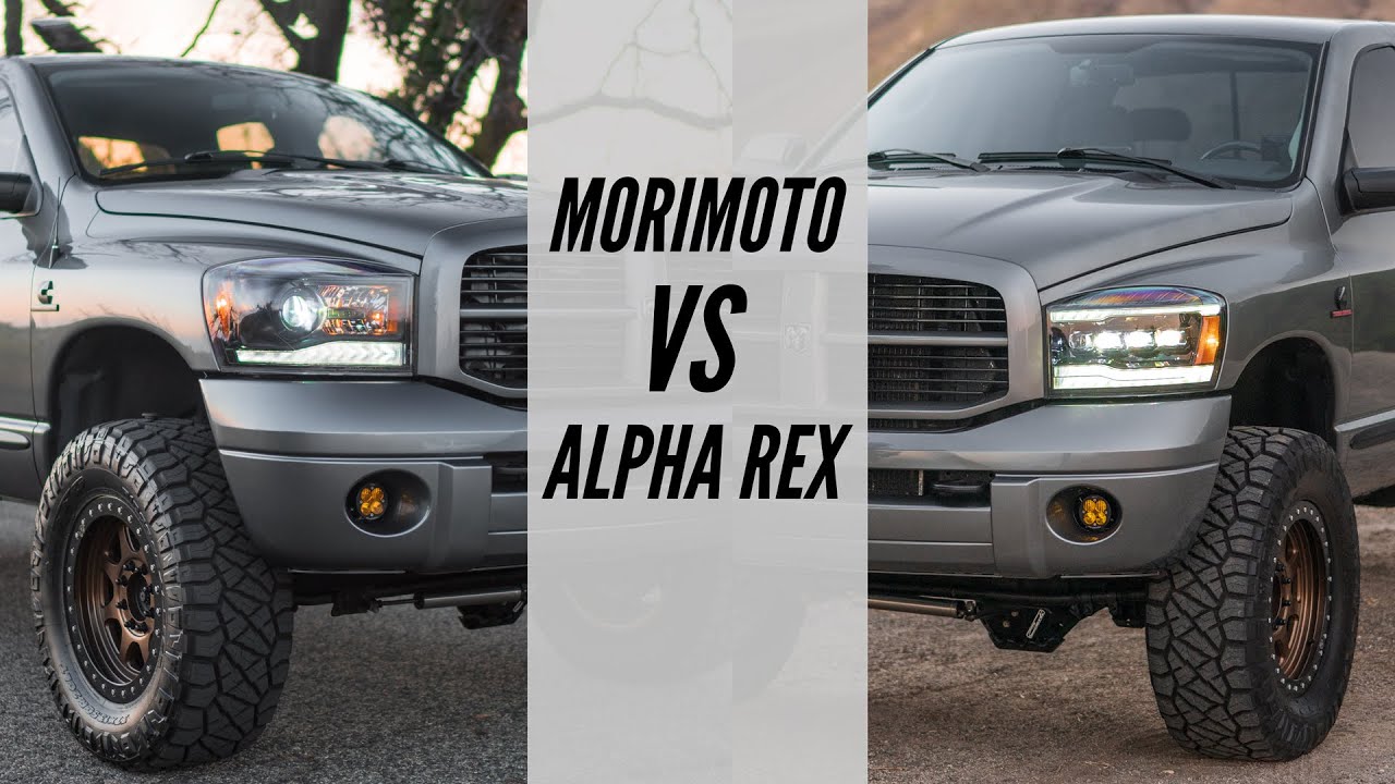 Alpha Rex Luxx против Nova против Morimoto | Сравнительный обзор фар Ram