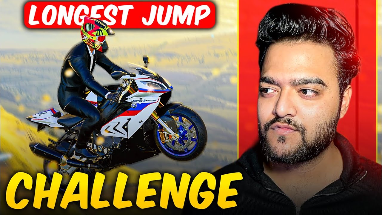 1000+ Metres Longest Jump 🔥 SuperBikes | Crew MotorFest Hindi