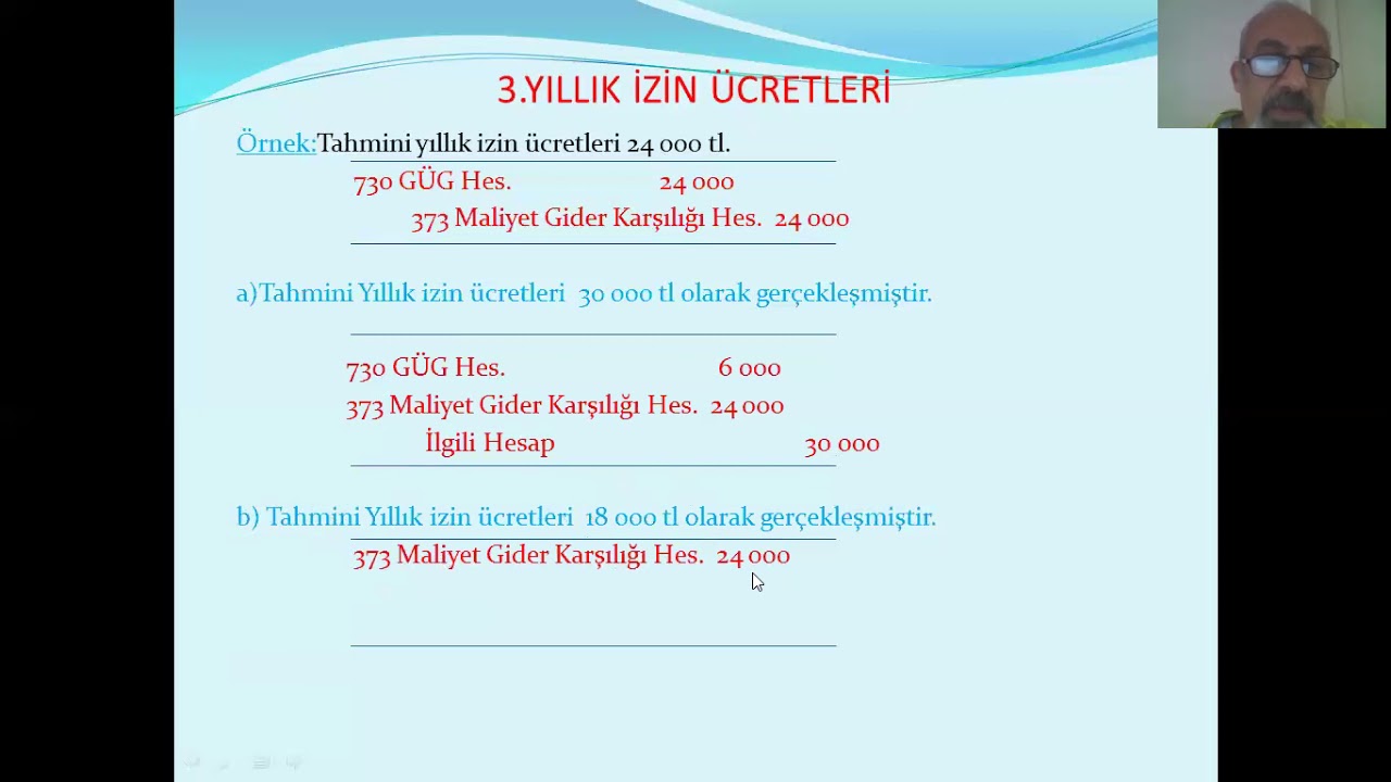 Maliyet Muhasebesi İşçilik Giderleri