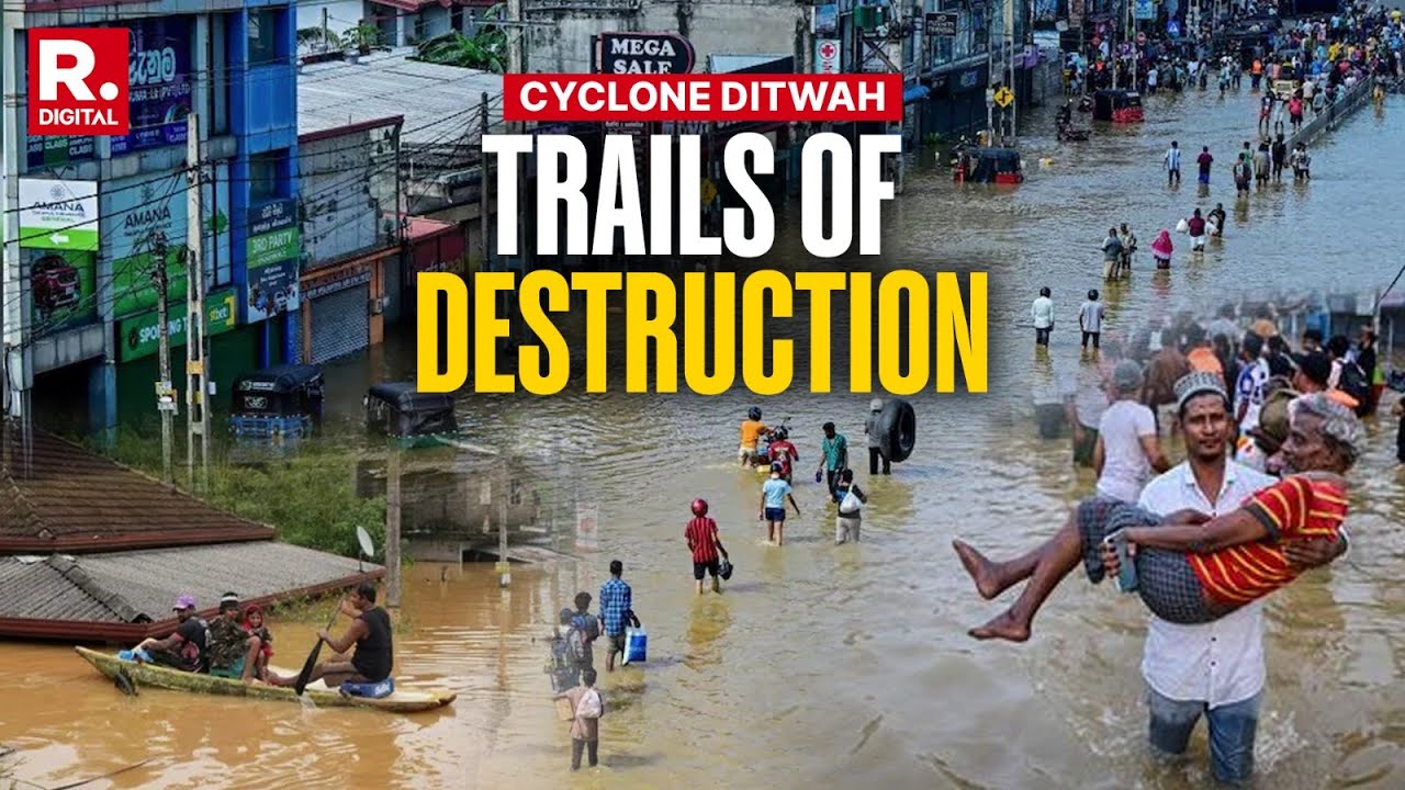 Cyclone Ditwah Batters Tamil Nadu And Devastates Sri Lanka, Operation Sagar Bandhu To The Rescue
