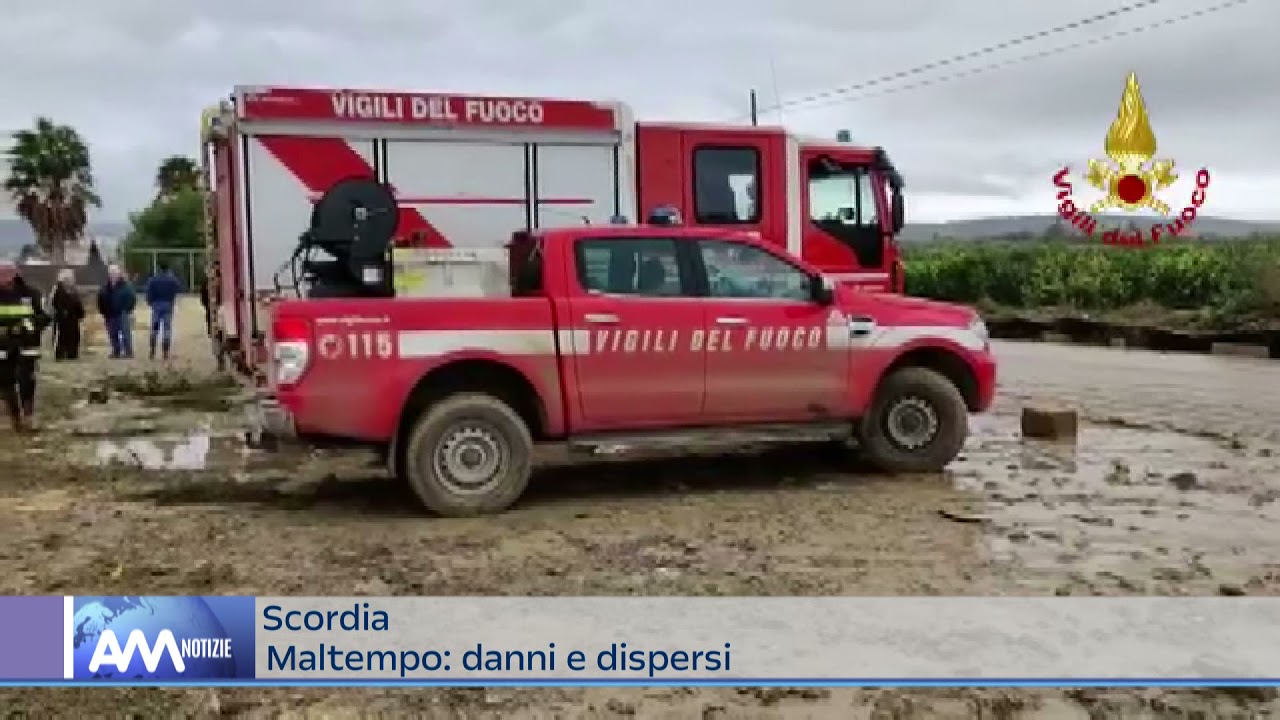 Maltempo – Coppia di anziani dispersa a Scordia, ritrovato morto il marito 67enne