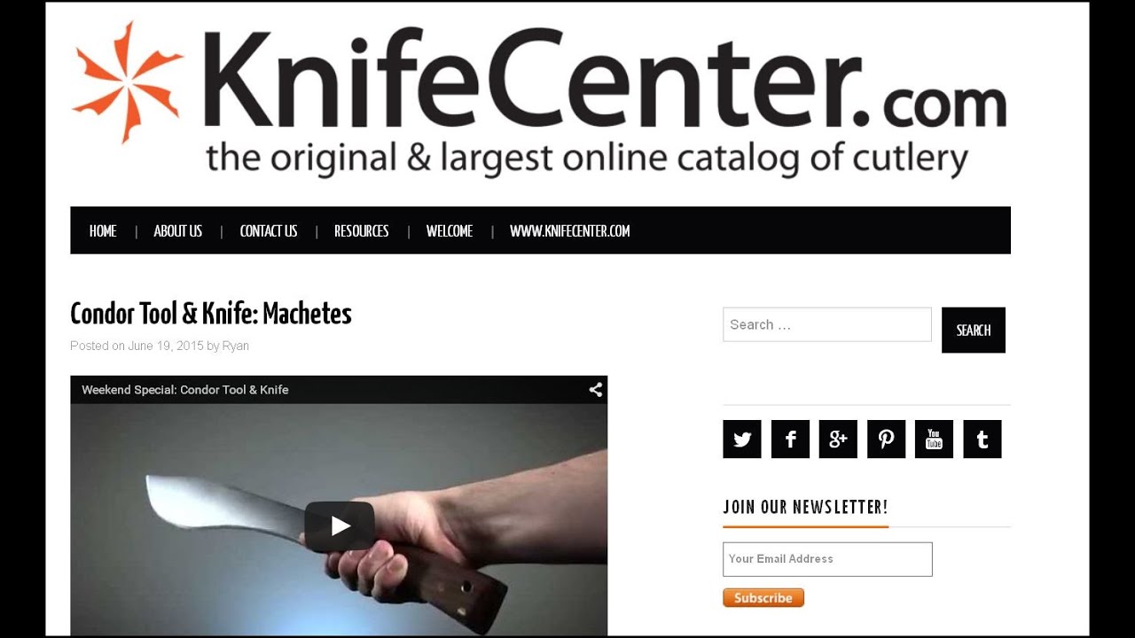 Deal Alert # 24: Condor Tool & Knife @ KnifeCenter.com