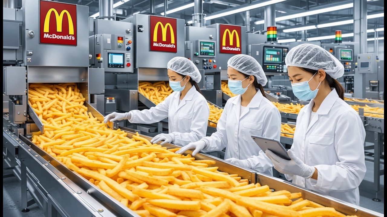 How It's Made: Turning 1,000,000 Potatoes into McDonald's Fries