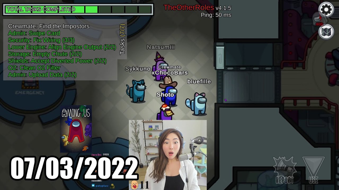 Sussy Sundays ft. Rae, Tarik, Toast, and more! | Among Us | xChocoBars