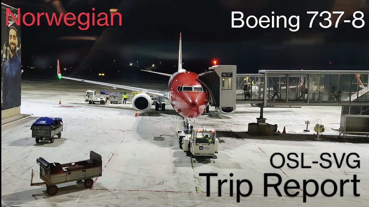 Trip Report Norwegian Boeing 737-800 Oslo-Stavanger