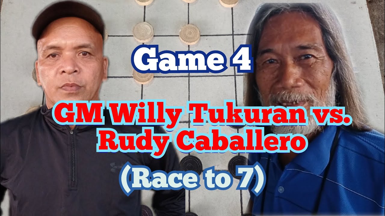Dama Grandmaster Willy Tukuran vs. Rudy Caballero Senior Class A Champion (1970-1980's) -Race to 7