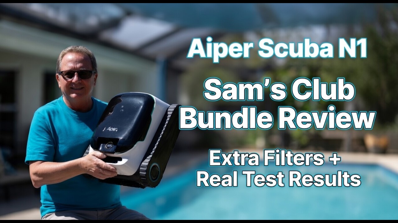 Комплект Aiper Scuba N1, о котором никто не говорит &ndash; запасные фильтры в комплекте! #AiperScubaN1...