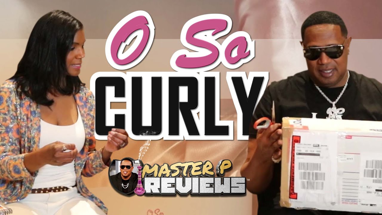 EP 106 Master P Reviews with Actress Denise Boutte Unboxing O SO CURLY