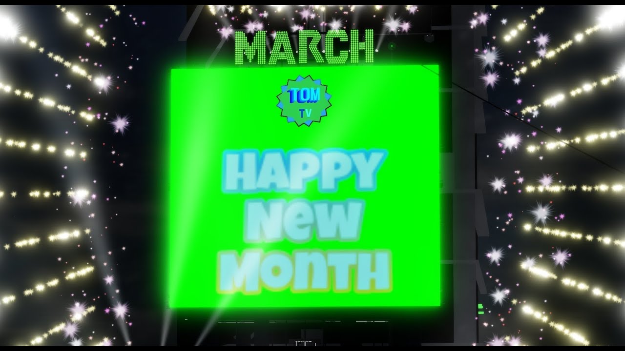 VTimes Square March 2024 Monthly Countdown