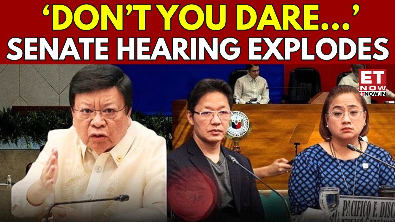 Philippines LIVE: Senate Blue Ribbon Committee Investigates Flood Control Projects | ET Now | Manila