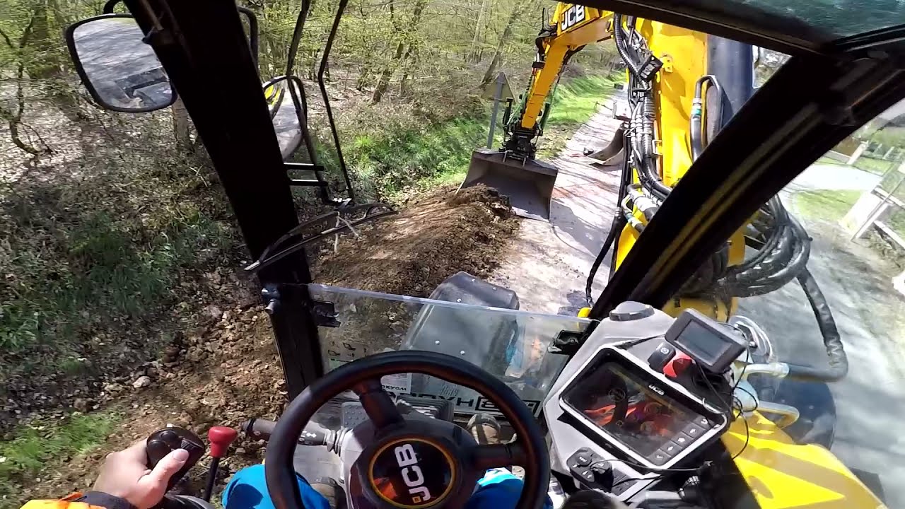 JCB Hydradig 110W - Steelwrist Tilt Rotator #1