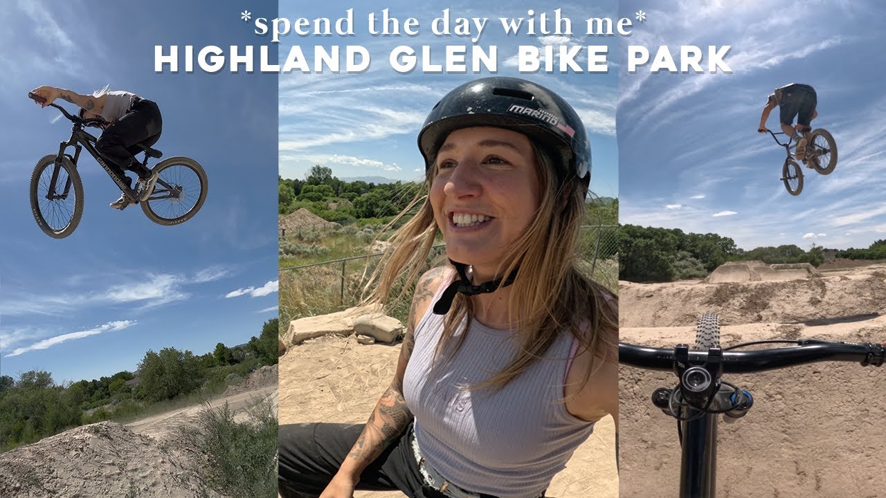 spend the day with me *highland glen bike park + vans unboxing* 🚲🏁