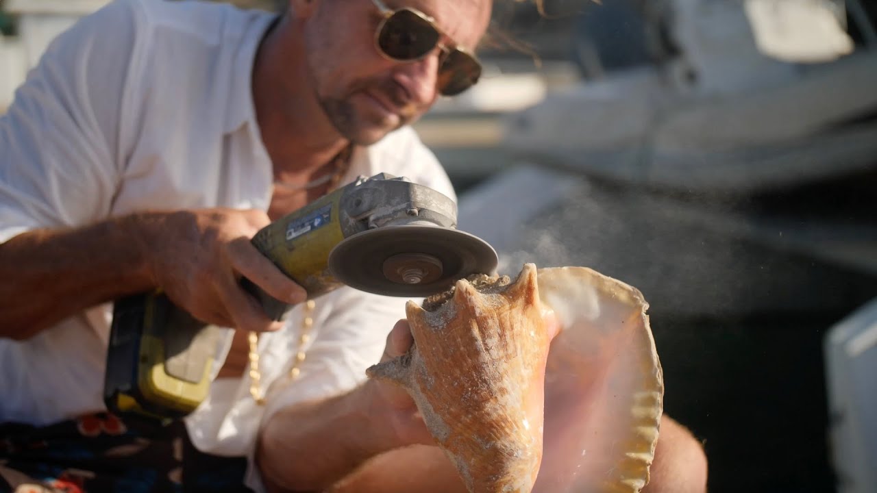 How to make a conch horn