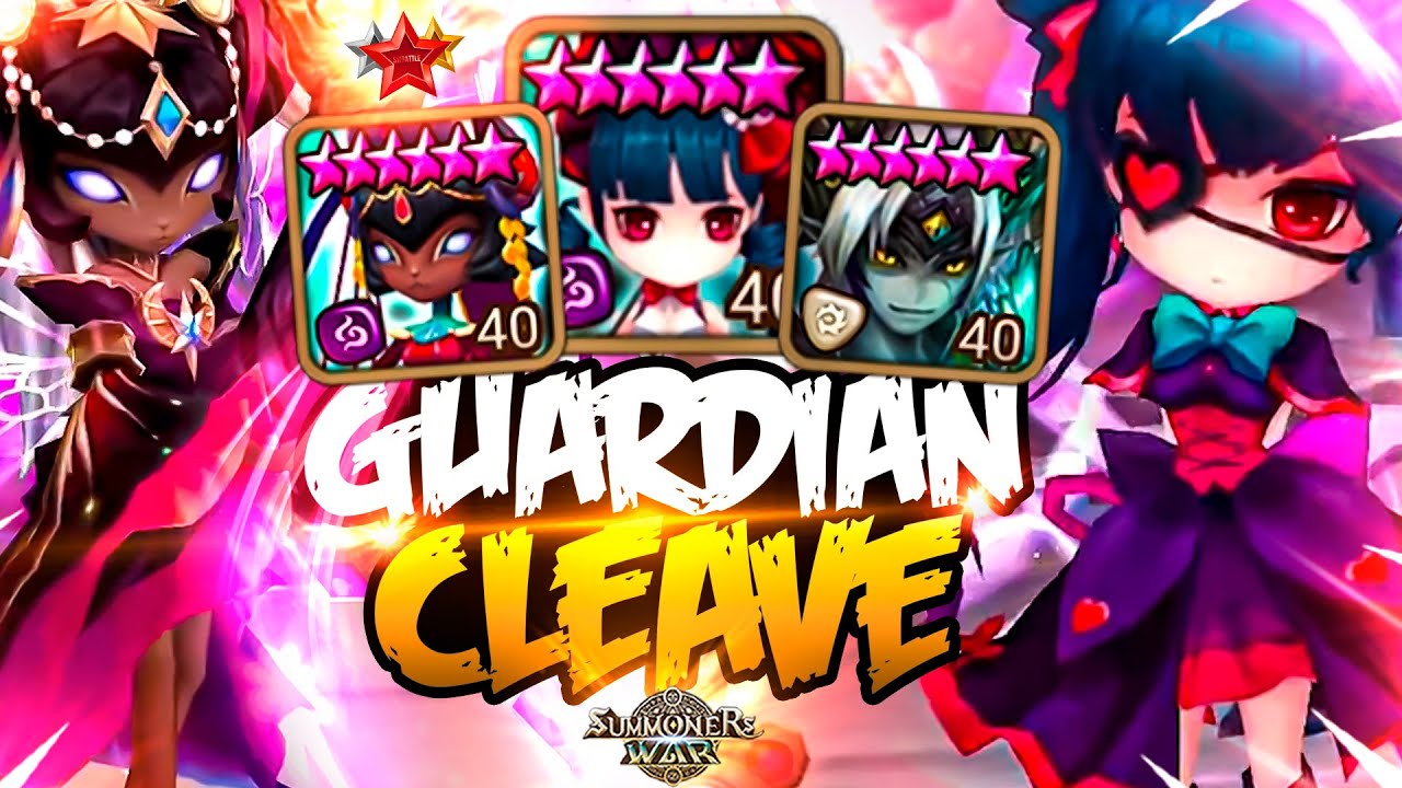 He Cleaves Guardian Players with ULTIMATE DMG NICKI - Summoners War