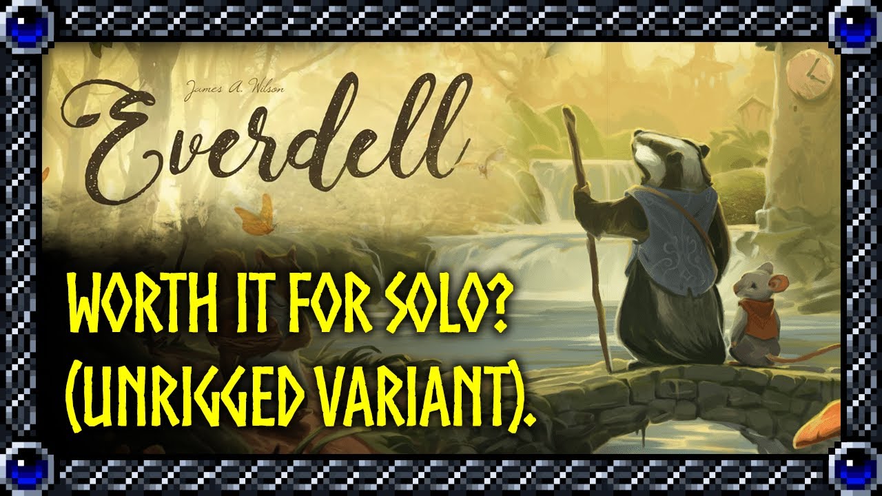 Everdell (using the Unrigged variant) | Solo Thoughts