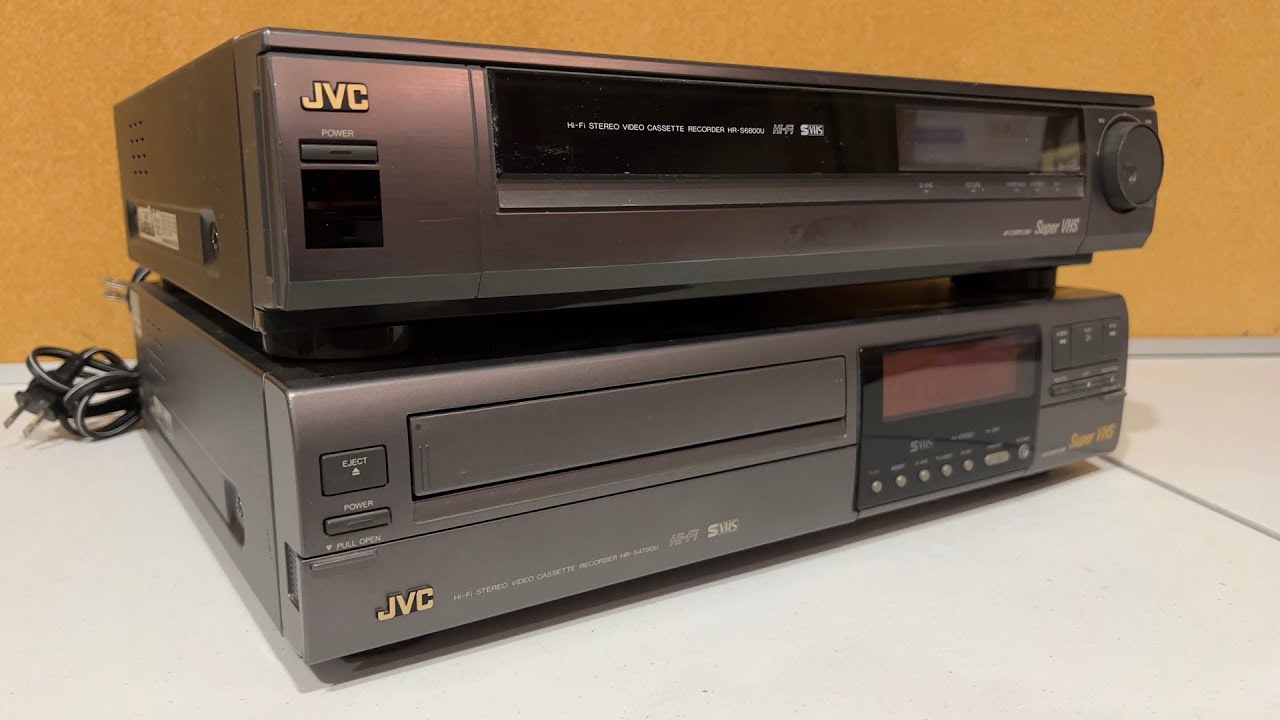 Common Issues with JVC Super VHS (SVHS) VCRs from the Early 1990s